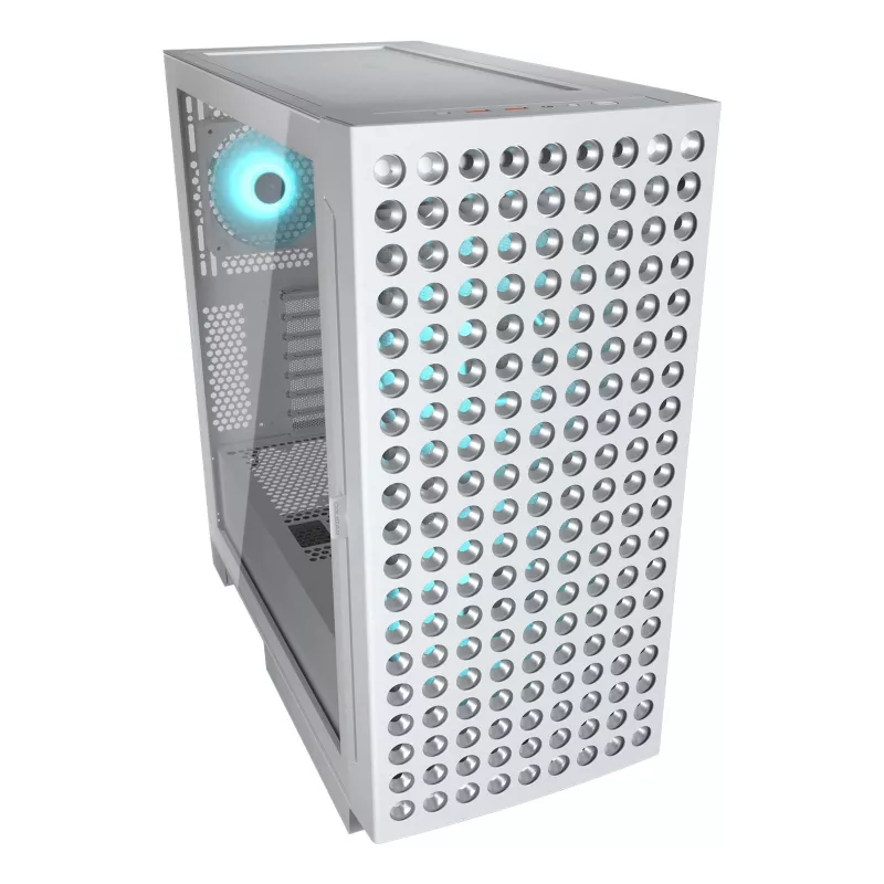 COUGAR Midi Tower korpusas Airface ECO, ARGB, Baltas