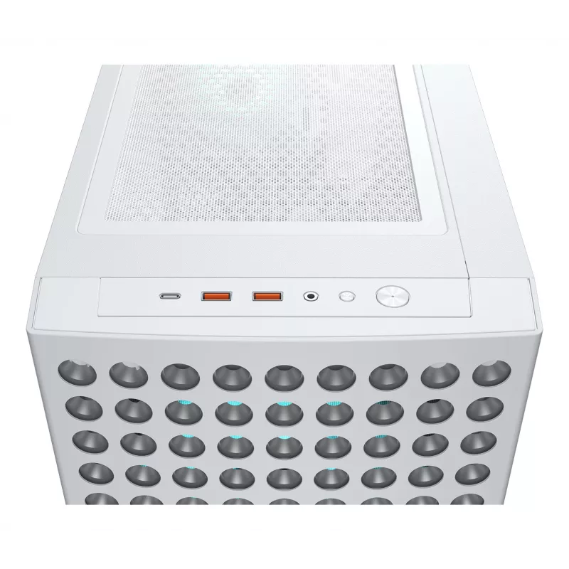 COUGAR Midi Tower korpusas Airface ECO, ARGB, Baltas