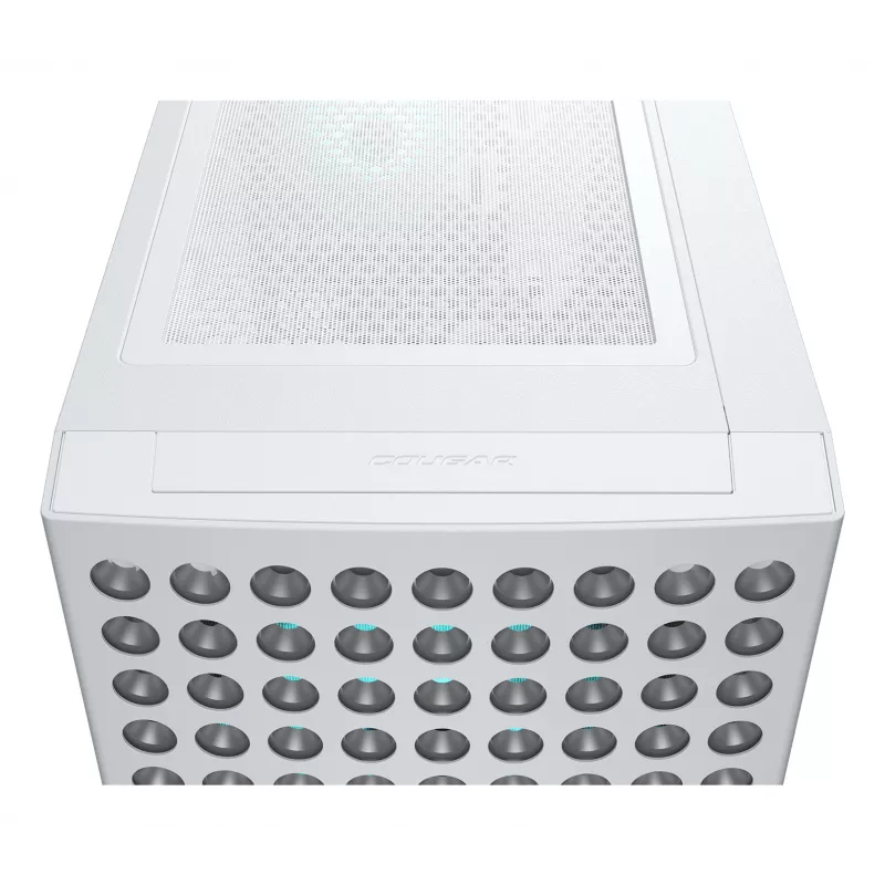COUGAR Midi Tower korpusas Airface ECO, ARGB, Baltas
