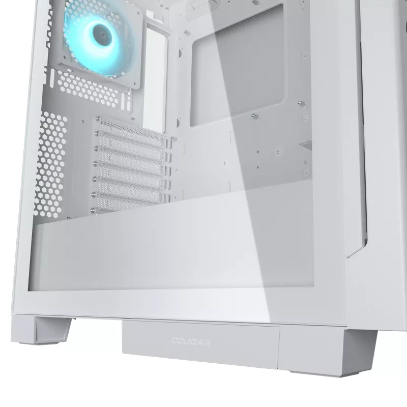 COUGAR Midi Tower korpusas Airface ECO, ARGB, Baltas