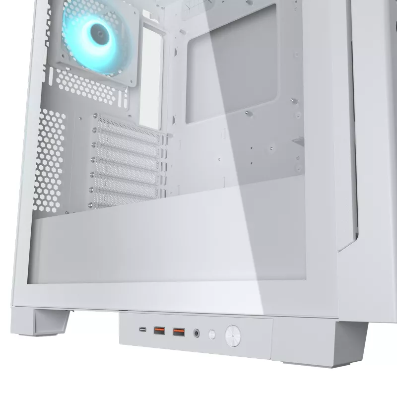 COUGAR Midi Tower korpusas Airface ECO, ARGB, Baltas