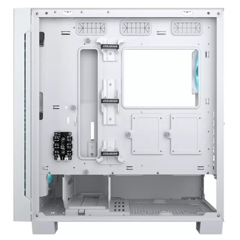 COUGAR Midi Tower korpusas Airface ECO, ARGB, Baltas