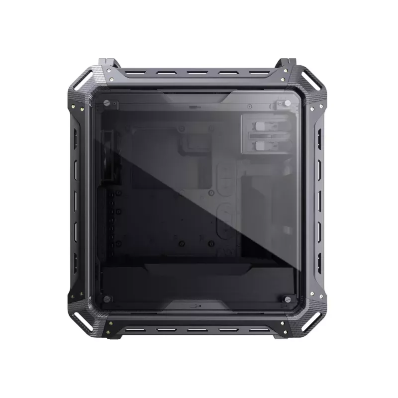 Full Tower COUGAR Gaming Panzer Max-G Juoda 120 140 mm ventiliatoriai