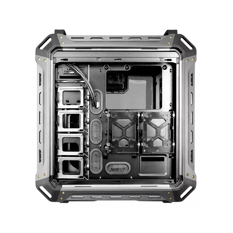 Full Tower COUGAR Gaming Panzer Max-G Juoda 120 140 mm ventiliatoriai