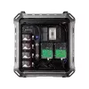 Full Tower COUGAR Gaming Panzer Max-G Juoda 120 140 mm ventiliatoriai