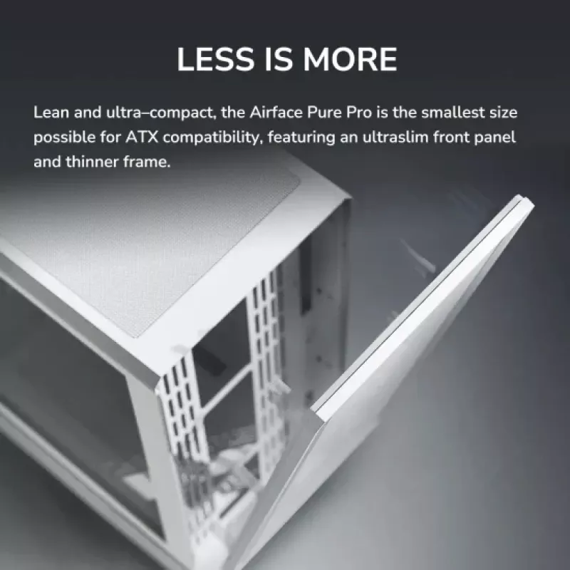 COUGAR Airface Pure PRO vidutinis bokštas (Midi Tower), ARGB, juodas