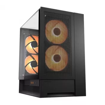 COUGAR Midi Tower Korpusas OmnyX, ARGB, Juodas