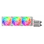 COUGAR CPU vandens aušintuvas Poseidon Ultra 360, ARGB, Baltas, Viskas viename skystinis aušintuvas, 12 cm, 500 RPM, 2200 RPM, Baltas