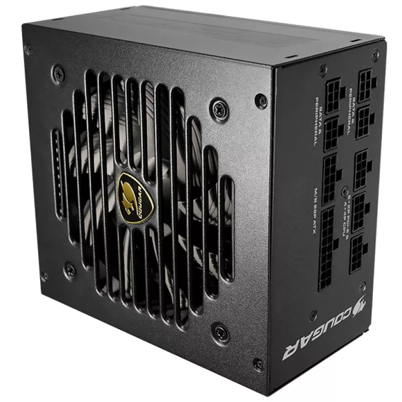 COUGAR GEX 750W ATX3.0 maitinimo blokas, 80 Plus Gold, modulinis
