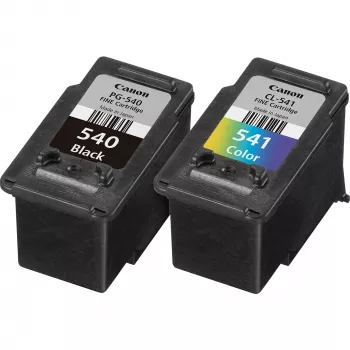 Kasetė Canon PG-540/CL-541 juoda, žalsvai mėlyna, purpurinė, geltona