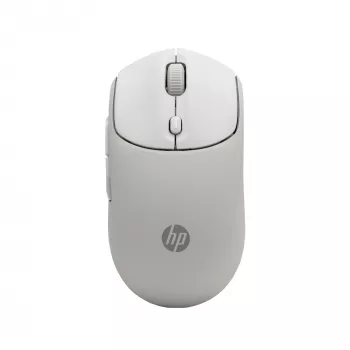 HP 400 Quiet Maple Wireless pelė, ambidekstrinė, RF belaidis + Bluetooth, 6000 DPI, smėlio spalvos