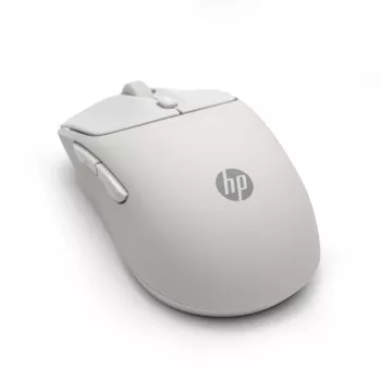 HP 400 Quiet Maple Wireless pelė, ambidekstrinė, RF belaidis + Bluetooth, 6000 DPI, smėlio spalvos
