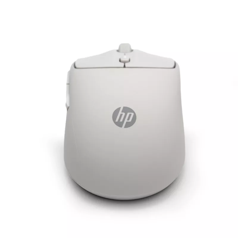 HP 400 Quiet Maple Wireless pelė, ambidekstrinė, RF belaidis + Bluetooth, 6000 DPI, smėlio spalvos
