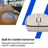 HP 400 Quiet Maple Wireless pelė, ambidekstrinė, RF belaidis + Bluetooth, 6000 DPI, smėlio spalvos
