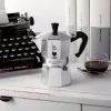 Kavinukas BIALETTI Moka Express aliuminis 2 puodeliams (100 ml) juodas
