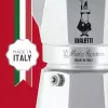 Kavinukas BIALETTI Moka Express aliuminis 2 puodeliams (100 ml) juodas