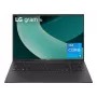 LG Gram 16ZB90RU Intel® Core™ i5 i5-1334U nešiojamas kompiuteris 40,6 cm (16 colių) WQXGA 16 GB LPDDR4x-SDRAM 512 GB SSD Wi-Fi 6E (802.11ax) Windows 11 Pro juoda
