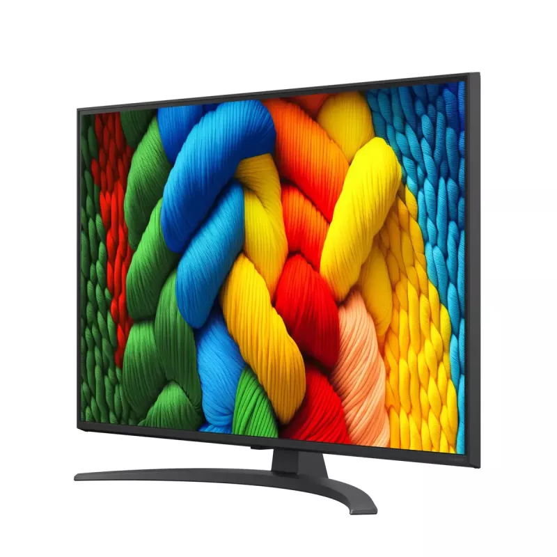 Televizorius LG 43NANO81A6A 43 colių NanoCell 4K (3840x2160), Direct-LED, webOS, HDR, HDMI 2.1, Wi‑Fi, Bluetooth