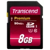 Flash atminties kortelė Transcend 8GB SDHC Class 10 UHS-I TS8GSDU1
