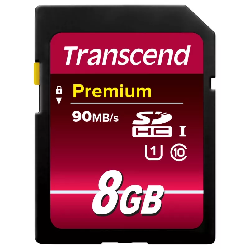 Flash atminties kortelė Transcend 8GB SDHC Class 10 UHS-I TS8GSDU1