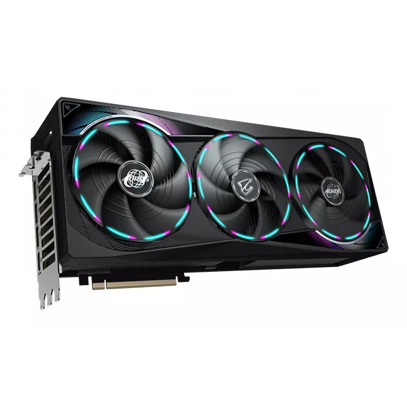 GIGABYTE AORUS GeForce RTX 5080 MASTER 16G vaizdo plokštė – 16 GB GDDR7, 256 bit, PCI-E 5.0, 2805 MHz