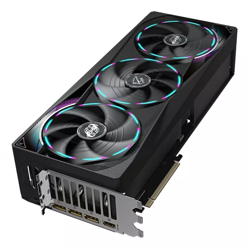 GIGABYTE AORUS GeForce RTX 5080 MASTER 16G vaizdo plokštė – 16 GB GDDR7, 256 bit, PCI-E 5.0, 2805 MHz