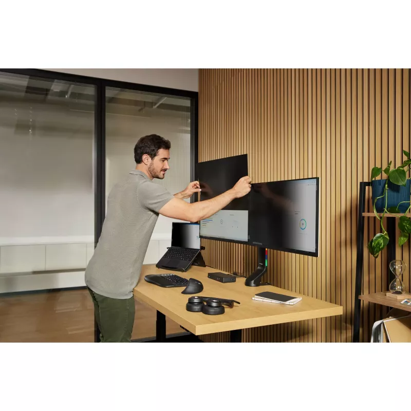 Kensington 2 krypčių nuimamas privatumo filtras 24 colių monitoriams 16:10