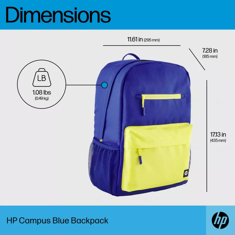 HP Campus Lavender Backpack kuprinė, 490 g