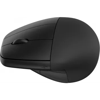 HP 920 ergonominė vertikali belaidė pelė, dešinei rankai, Bluetooth + USB Type-A, 4000 DPI, juoda