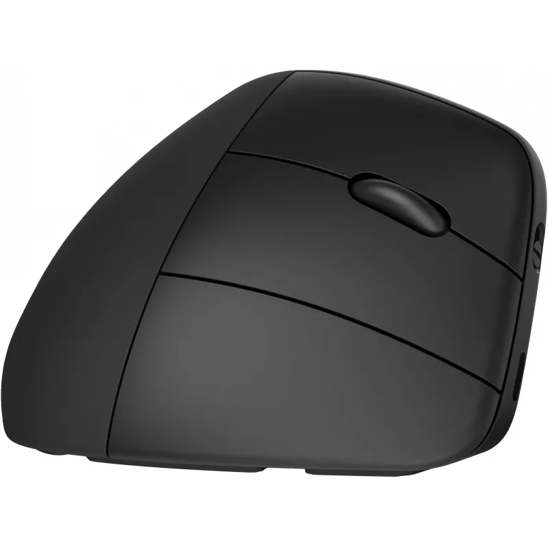 HP 920 ergonominė vertikali belaidė pelė, dešinei rankai, Bluetooth + USB Type-A, 4000 DPI, juoda