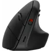 HP 920 ergonominė vertikali belaidė pelė, dešinei rankai, Bluetooth + USB Type-A, 4000 DPI, juoda