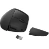 HP 920 ergonominė vertikali belaidė pelė, dešinei rankai, Bluetooth + USB Type-A, 4000 DPI, juoda