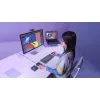 LOGITECH MX Creative Console Graphite - išplėstinė klaviatūros dalis