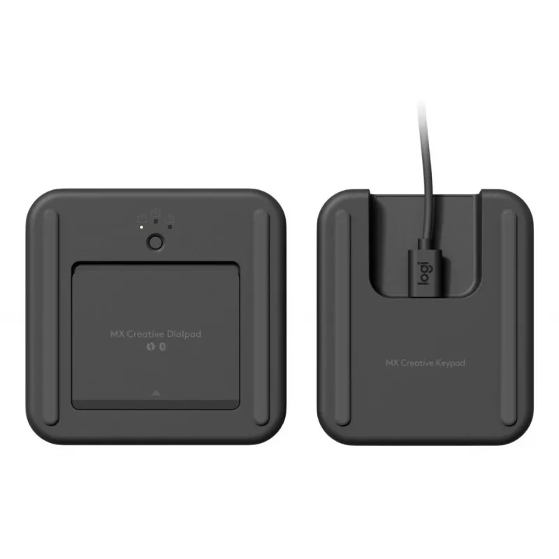 LOGITECH MX Creative Console Graphite - išplėstinė klaviatūros dalis