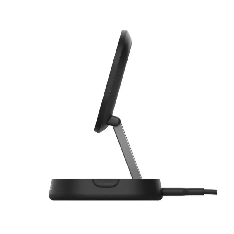 BELKIN BoostCharge Pro belaidis įkrovimo stovas - Qi2 15 W - juoda