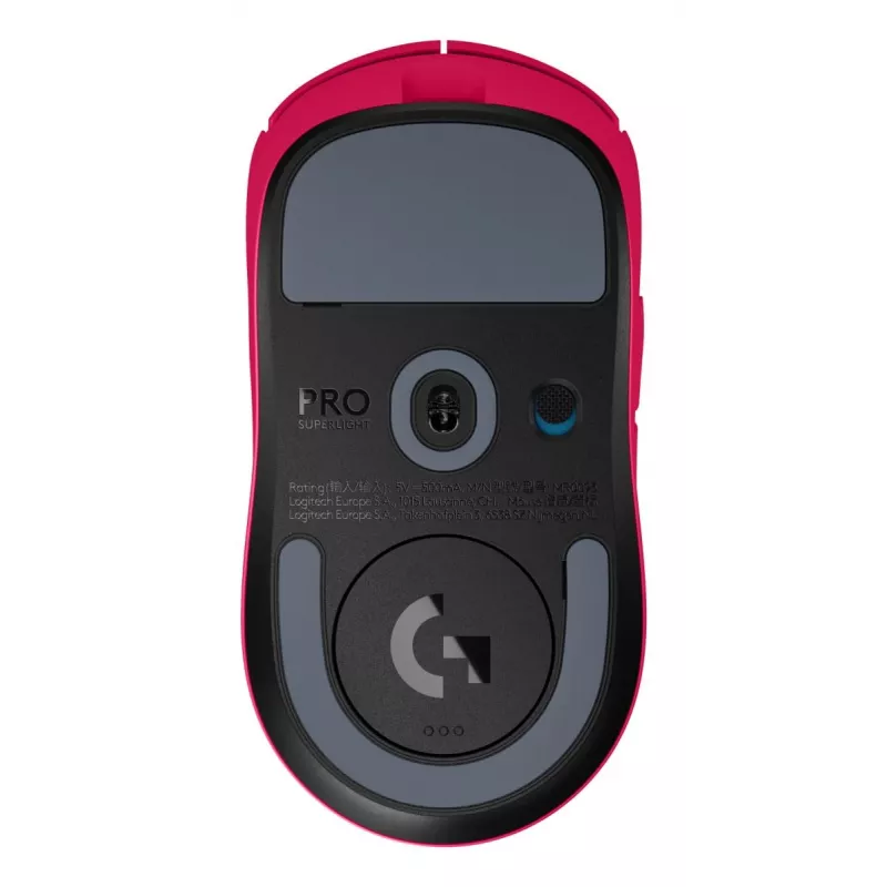 LOGITECH G Pro X Superlight 2 Lightspeed žaidimų pelė rausva 2.4GHz
