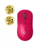 LOGITECH G Pro X Superlight 2 Lightspeed žaidimų pelė rausva 2.4GHz