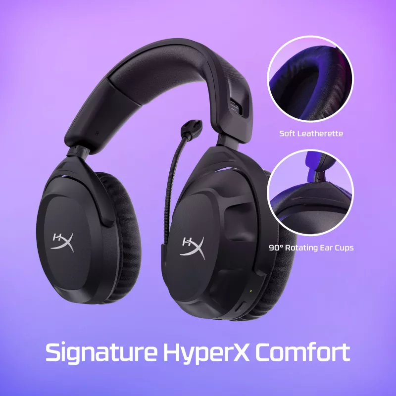 HyperX Cloud Stinger 2 Wireless – Belaidis žaidimų ausinių rinkinys