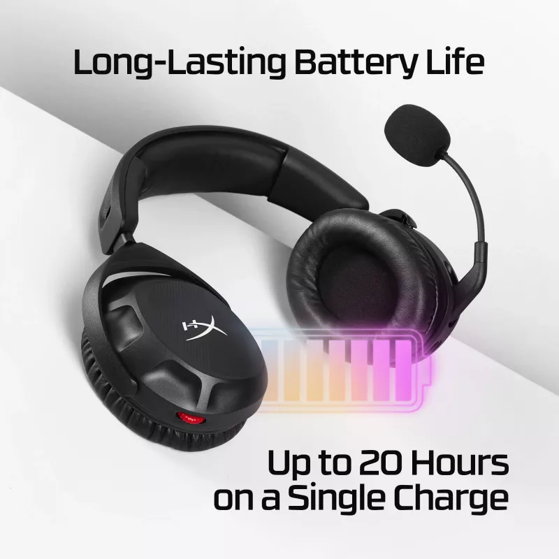 HyperX Cloud Stinger 2 Wireless – Belaidis žaidimų ausinių rinkinys