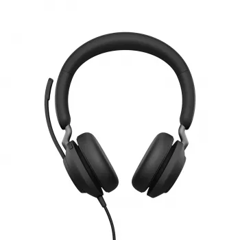 Jabra Evolve2 40 SE USB-C, MS Stereo, Laidinės, Skambučiai/Muzika, 20 - 20000 Hz, 188 g, Ausinės, Juoda