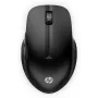 HP 430 belaidė pelė keliems įrenginiams, ambidekstrinė, optinė, RF belaidis + Bluetooth, 1200 DPI, juoda