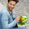 Dėžutė maistui EMSA CLIP & GO Salotų XL apvali 2,6 L
