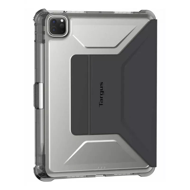 Targus Pro-Tek THZ984GL skaidrus dėklas iPad Pro 11 colių (M4) planšetei, 27,9 cm (11 colių), TPU, skaidrus / juodos spalvos