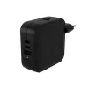 TARGUS Hyper Hyperjuice 70W USB-C GaN kelioninis įkroviklis (3C+1A) - Juodas