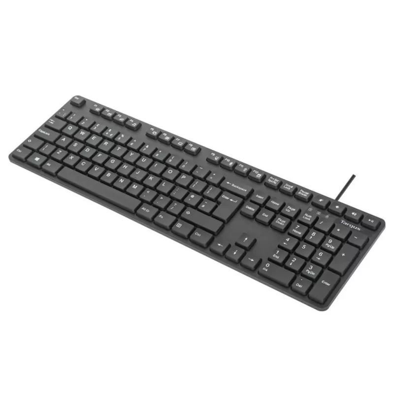 Targus AKM622ES klaviatūra su pele, USB, QWERTY, ispaniškas išdėstymas, juoda