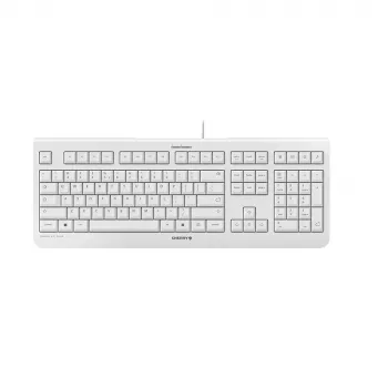 CHERRY KC 1000 klaviatūra, laidinė, USB, QWERTY US anglų, pilkoji