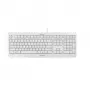CHERRY KC 1000 klaviatūra, laidinė, USB, QWERTY US anglų, pilkoji