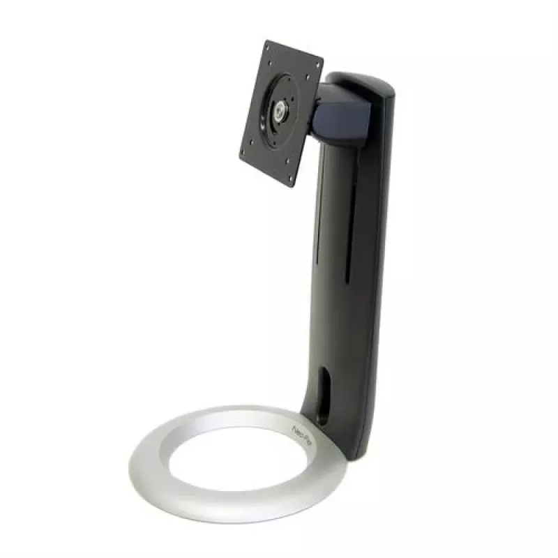 Ergotron Neo-Flex LCD aukštį keičiantis monitoriaus stovas 33-310-060, iki 24 colių, daugiausia 7,2 kg, 13 cm aukščio reguliavimas, pakreipimas nuo -30 iki 30 laipsnių, VESA 75x75/100x100, juodas/sidabrinis