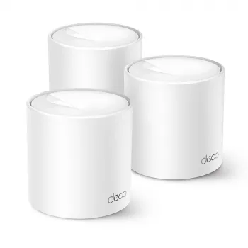 TP-Link AX1500 viso namo „Mesh“ Wi-Fi 6 sistema, 3 vnt. rinkinys, balta