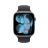APPLE Watch Series 11 GPS + Cellular 46 mm Space Grey Aliumininis Korpusas Su Juodu Sportiniu Dirželiu S/M